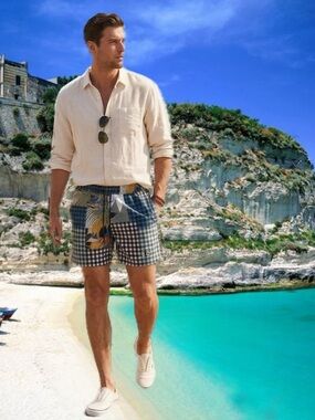 Ben Sherman X House of Holland Streetwear Swim Shorts NWT